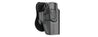 Cytac R-Defender Hard Shell Holster For Glock [G19, G23, G21] - Black