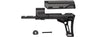 Lancer Tactical LT-35 PDW M4 AEG Retractable Stock (Color: Black)