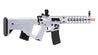 Lancer Tactical Airsoft Gun 370 - 395 FPS Enforcer Night Wing Skeleton AEG w/ Alpha Stock (White)