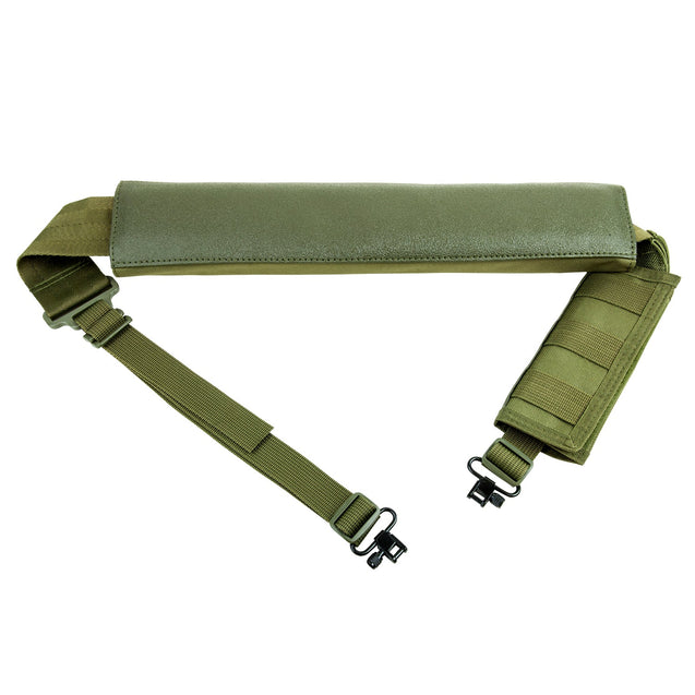 Shotgun Bandolier Sling with Padded Cover the Secures the Shotshells