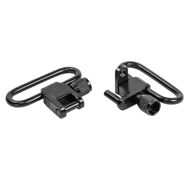 AASW1B NcSTAR VISM 1 inch Lockable Sling Swivel Pair-Black Fits Swivel Stud