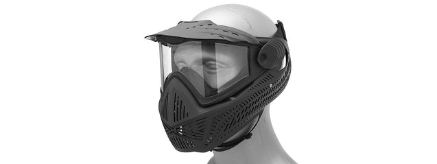 G-Force F2 Single Layer Full Face Mask (Black)