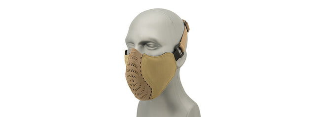 G-Force Ventilated Discreet Half Face Mask (Tan)