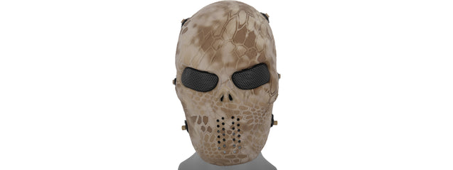 Ac-319N Villain Mesh Face Mask (Nomad) Airsoft Gun Accessories