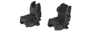 Acm Nbus Gen 2 Back-Up Sight Set (Color: Black) Airsoft Gun 