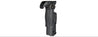 Uk Arms Airsoft Ergonomic 90 Degree Foldable Ris Foregrip - Black