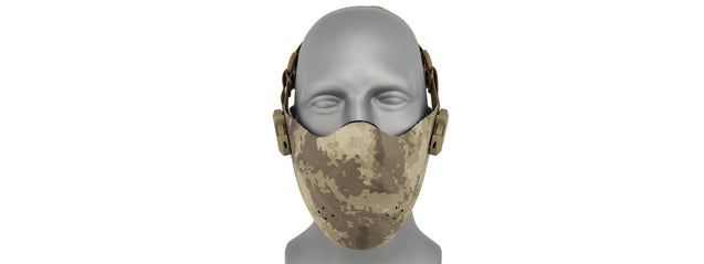 Ac-388At Neoprene Hard Foam Half Mask (At)