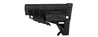 Ac-405B Adjustable Crane Stock W/ Compartment (Black) Airsoft Gun Accessories