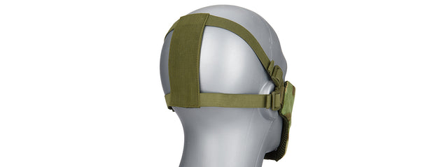 G-Force Steel Mesh Nylon Lower Face Mask (At-Fg) Airsoft Gun / Accessories