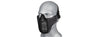 Ac-642Tp Wosport Steel Mesh Nylon Lower Face Mask (Typ) Airsoft Gun / Accessories