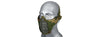 Ac-642W Wosport Steel Mesh Nylon Lower Face Mask (Woodland) Airsoft Gun / Accessories