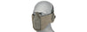 Ac-643Gy Tactical Elite Face And Ear Protective Mask (Gray) Airsoft Gun / Accessories