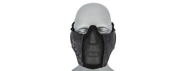 Ac-643Tp Tactical Elite Face And Ear Protective Mask (Typ) Airsoft Gun / Accessories