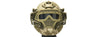 G-Force G4 System Nylon Bump Helmet Mask W/ Goggles - Desert Digital Airsoft Gun Accessories