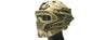 G-Force G4 System Nylon Bump Helmet Mask W/ Goggles - Desert Digital Airsoft Gun Accessories