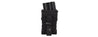 Ac-877B Single High Speed M4 Molle Magazine Pouch (Black) Airsoft Gun / Accessories