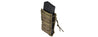 Ac-877G Single High Speed M4 Molle Magazine Pouch (Od Green) Airsoft Gun / Accessories