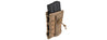 Ac-877T Single High Speed M4 Molle Magazine Pouch (Tan) Airsoft Gun / Accessories