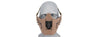 Ac-885T Adjustable Retro Mecha Half Face Mask (Tan) Airsoft Gun / Accessories