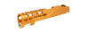 Airsoft Masterpiece Edge "Shield" Aluminum Slide For 5.1 Hi Capa (Orange)