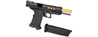 Army Armament R608 Hi-Capa Gas Blowback Airsoft Pistol w/ Gold Barrel (Color: Black)