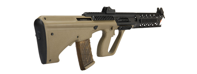 Army Armament AUG 9" Raptor Polymer AEG Airsoft Rifle (Tan)