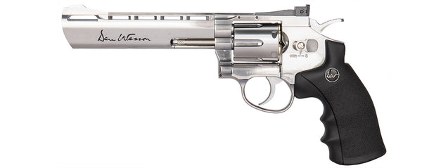 Asg Dan Wesson 6" 426 Fps Airgun Revolver - Silver