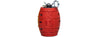 ASG Storm 360 Impact Gas Grenades (Color: Danger Red)