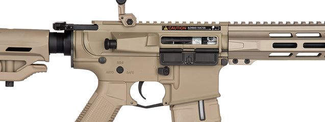 Ics Cxp-Mmr M4 Sbr Electric Blowback Airsoft Aeg Rifle (Tan)