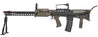 ICS L86 A2 Light Support Weapon Bullpup LSW Airsoft AEG Rifle (Color: Black / OD Green)