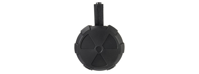 Ics 2000 Round Electric Drum Magazine W/ M4 Adapter (Black)