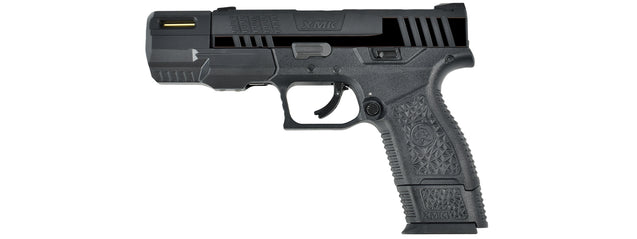 Ics Ble Xmk Gas Blowback Airsoft Pistol (Color: Black)