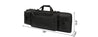 Guawin Laser Cut 36" Rifle Bag (Black) Airsoft Gun Accessories