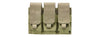 Code 11 Molle Ready Triple M4 Magazine Pouch (Color: OD Green)