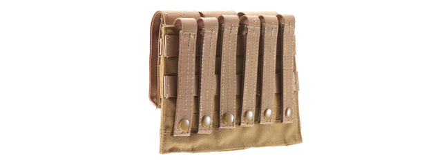 Code 11 Molle Ready Triple M4 Magazine Pouch (Color: Tan)