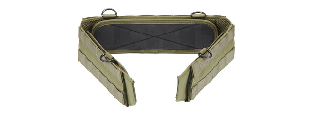 Code 11 Molle Slim Tactical Battle Belt (Color: OD Green)