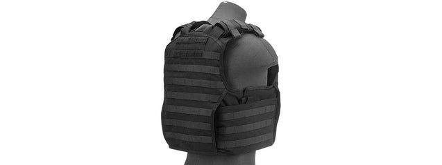 Code 11 Large Exo Plate Carrier (Color: Black)