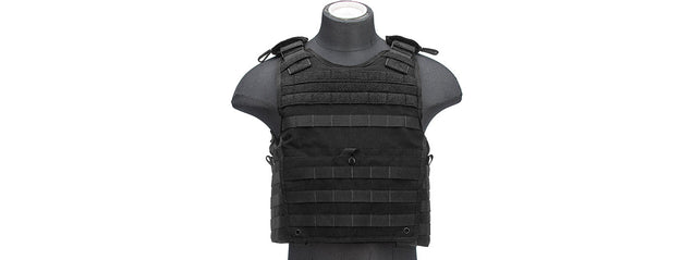 Code 11 Large Exo Plate Carrier (Color: Black)