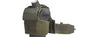 Code 11 Large Airsoft Exo Plate Carrier (Color: OD Green)