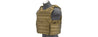 Code 11 Large Airsoft Exo Plate Carrier (Color: Tan)