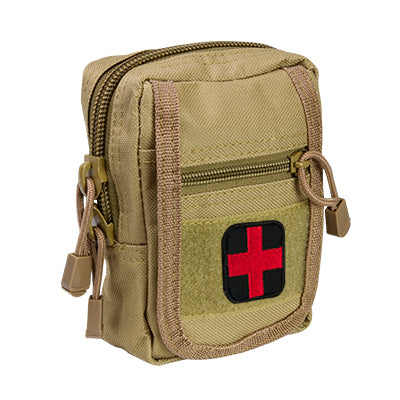 NcSTAR Vism Law Enforcement Compact Trauma Kit 1, Tan #C1RTK1T-A