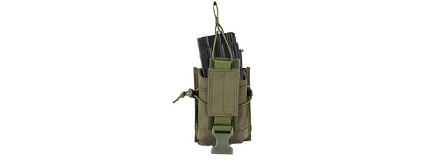 C206G Code11 M4/5.56 Cordura Double Magazine Pouch (Olive Drab) Airsoft Gun Accessories