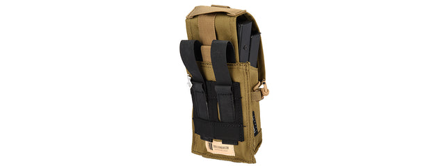 C206K Code11 M4/5.56 Cordura Double Magazine Pouch (Coyote) Airsoft Gun Accessories