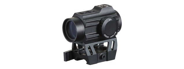 Lancer Tactical 1X25 2 MOA Red/Green Dot Sight w/ QD Riser Mount