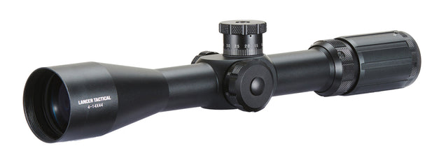 Lancer Tactical 4-14x44 Rifle Scope (Color: Black)