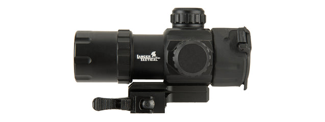 Lancer Tactical Qd Red Dot Adjustable Dot Sight (Black)