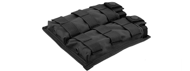 Ca-1513Bn Double Molle Pouch (Bk)