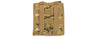 Ca-1513Cn Double Molle Pouch (Camo)