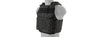 Lancer Tactical Battle 1000D Nylon Molle Tactical Vest (Black)