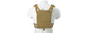 Lancer Tactical Kid's JPC Vest w/ EVA Plates (Color: Tan)